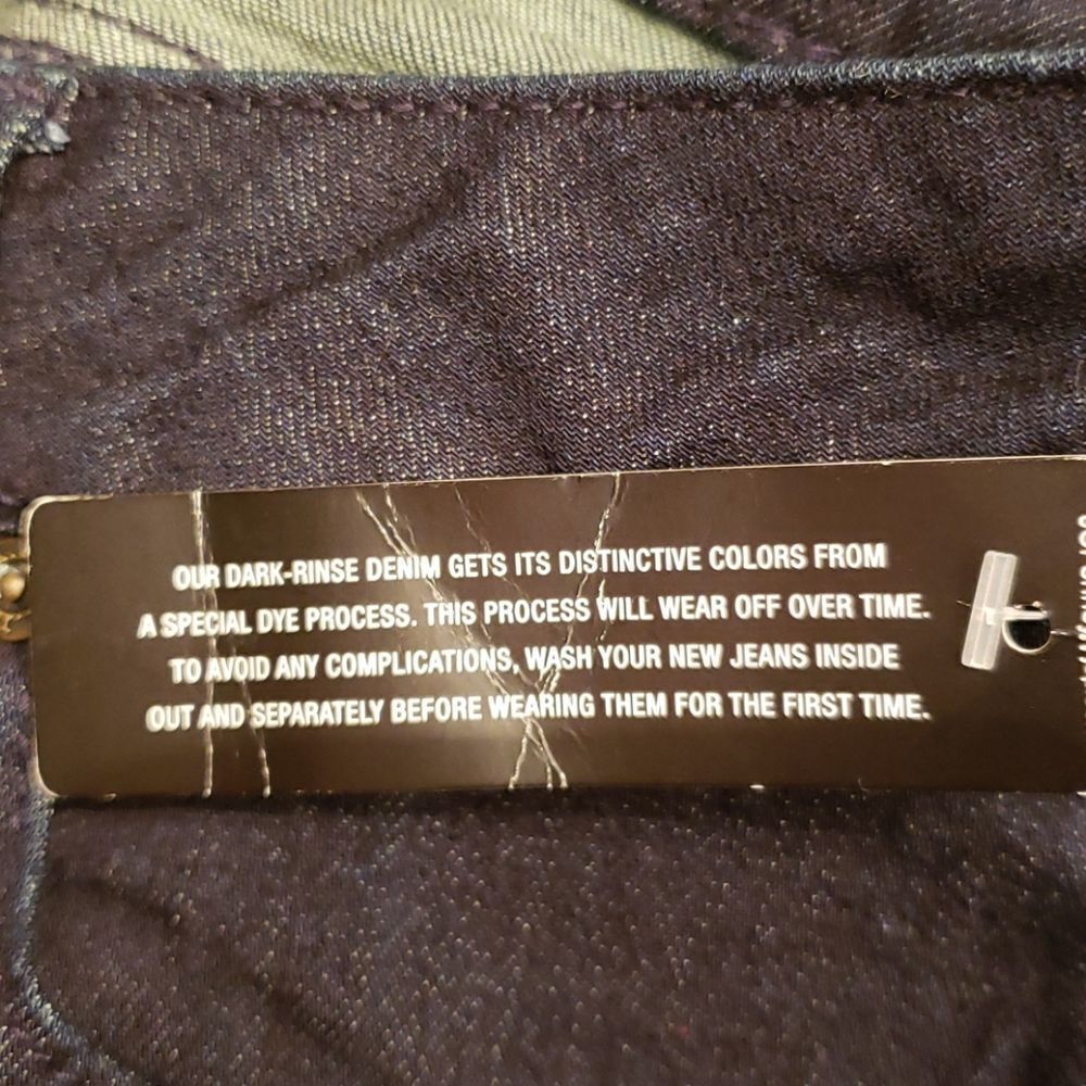 NWT Ana Dark Wash Boot Cut Jeans Sz 31 / 12 - Picture 7 of 7